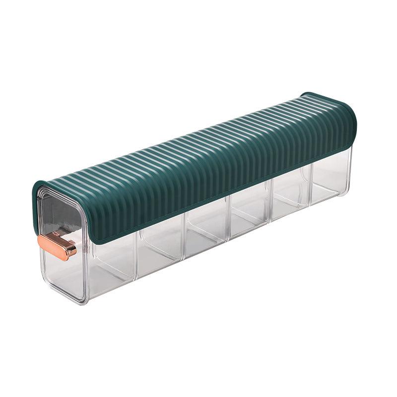6 Grid Socks Underwear Drawer Organizer - Wall Mounted Acrylic Storage Box