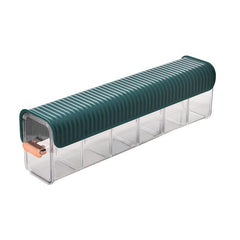 6 Grid Socks Underwear Drawer Organizer - Wall Mounted Acrylic Storage Box