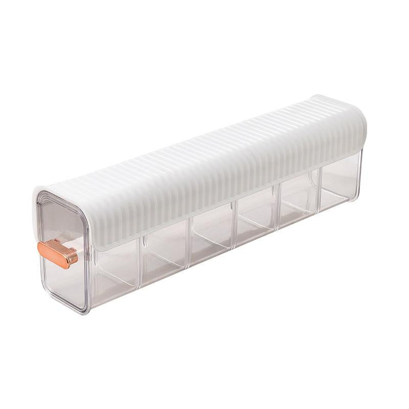 6 Grid Socks Underwear Drawer Organizer - Wall Mounted Acrylic Storage Box