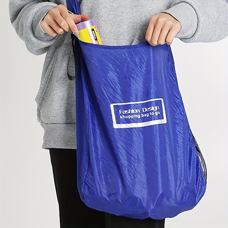 Portable Foldable Retractable Disc Shopping Bag Storage Bag