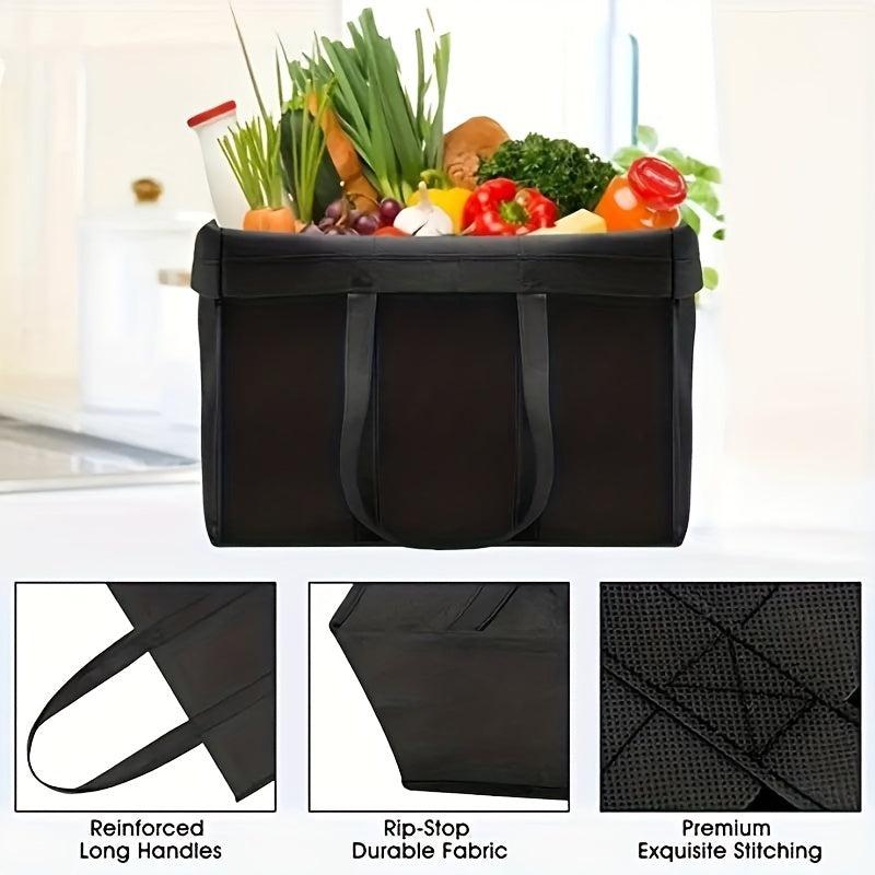 Reusable Grocery Shopping Bags Large Foldable Tote Bags Eco Friendly Bags