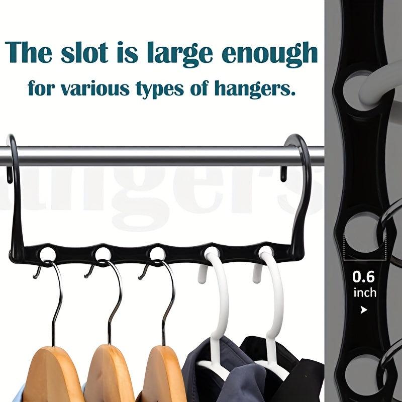 6 Pack Magic Hangers Space Saving Closet Organizer