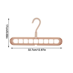 9 Hole Magic Space Saving Clothes Hanger - Maximize Closet Space