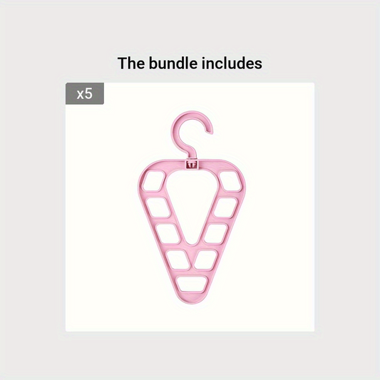 Closet Organizer Clothes Hangers With 9 Holes Space Saving for Wardrobe