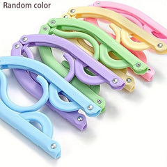 5pcs Portable Folding Clothes Hangers - Travel & Drying On the Go