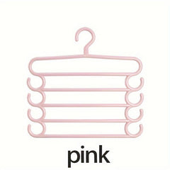 5-Layer Pants Towel Scarfs Racks Storage Organizer