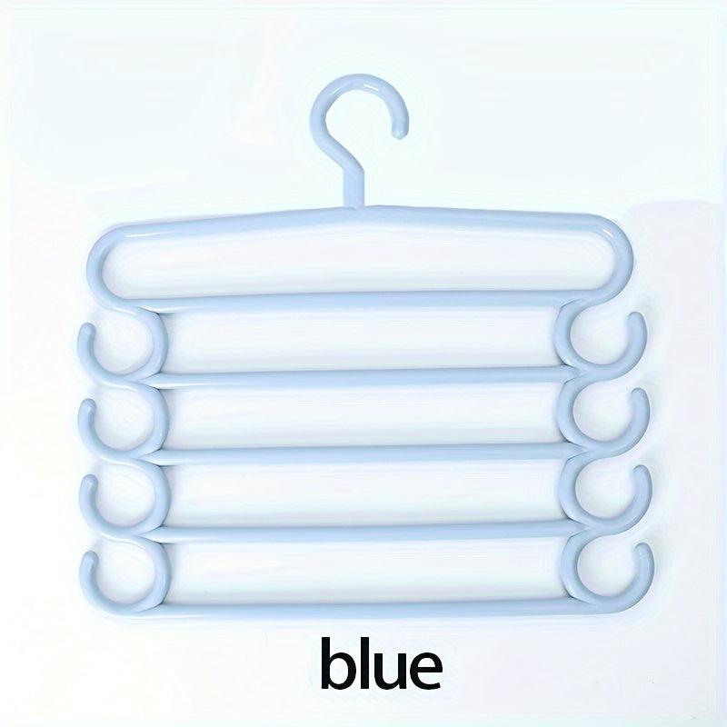 5-Layer Pants Towel Scarfs Racks Storage Organizer