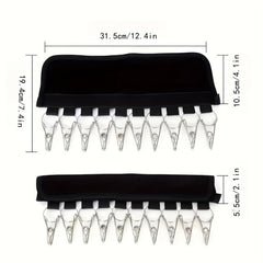 Portable Plastic Mesh Holder With 10 Clips Hat Holder Hat Storage Rack