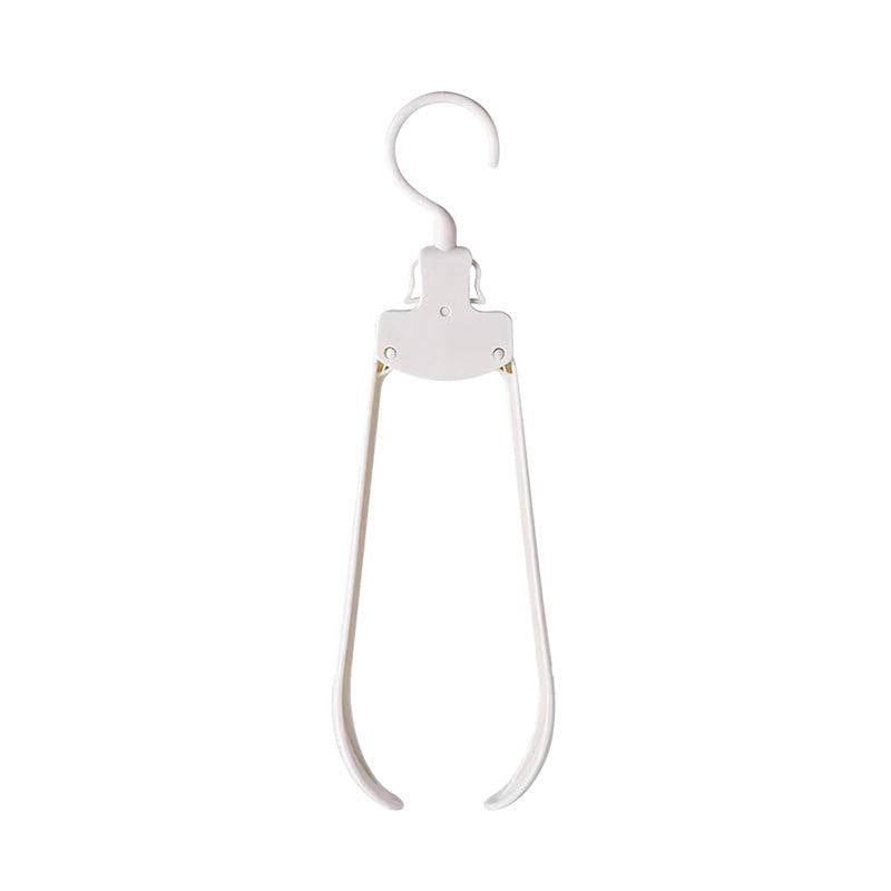 4pcs Portable Folding Travel Hangers Space Saving Non Slip Clothes Rack