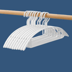10pcs Adult Non Slip Hangers Semi Circle Seamless Bold Hanging Hangers