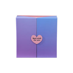 1pc Creative Gradient Gift Bag Shopping Bags for Party Birthday Wedding