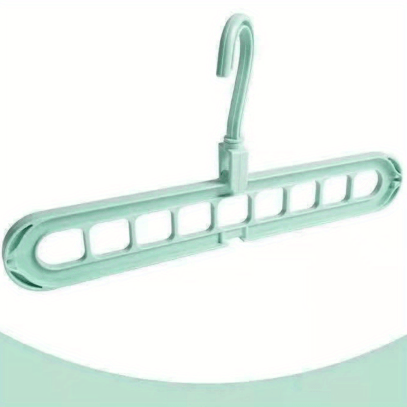 9 Hole 360 Rotating Magic Hangers for Closet Space Maximize