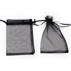 100pcs Organza Bags 10x15cm 12.7x17.78cm Drawstring Halloween Party Gift Bags