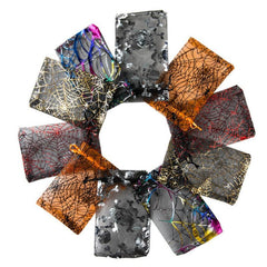 Christmas Candy Foil Bag Halloween Gift Organizer Bag for Retail Stores