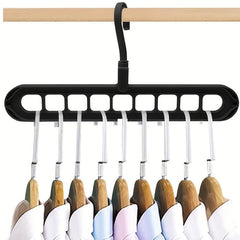 9-Hole Portable Travel Hanger Multifunctional Clothes Drying Rack