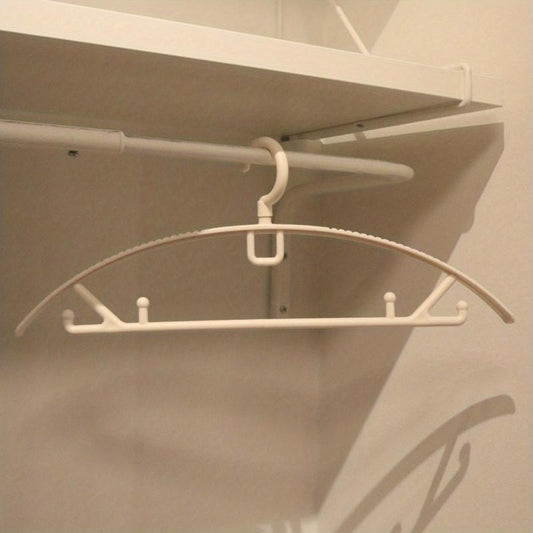 5pcs Anti-slip Clothes Hanger Drying Rack Coat Hanger Adult Clothes Drying Rack