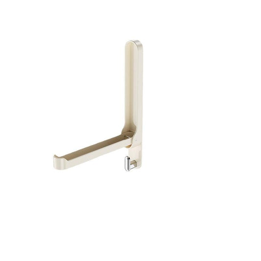Foldable Clothes Hanger Storage Rack No Punching Hook Balcony Bathroom