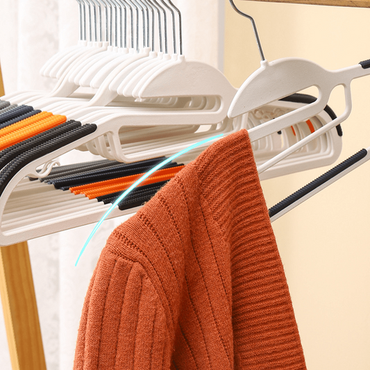 Plastic Hangers Fish Mouth Anti-slip Clothes Support