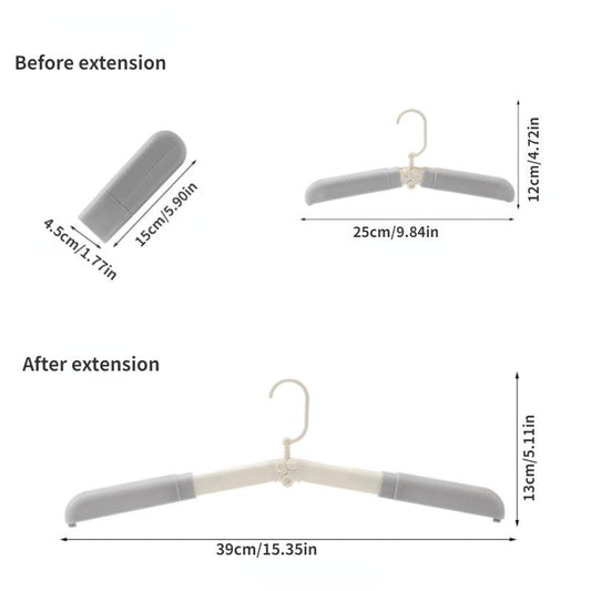 Folding Clothes Rack Travel Underwear Socks Drying Clip