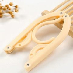 Portable Folding Travel Hanger Multifunctional Clothes Rack Clip