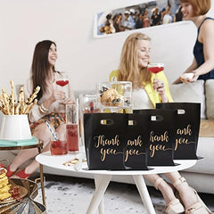 Thank You Handbag Plastic Bag Clothing Bag Gift Bag Catering Wedding Party Shop