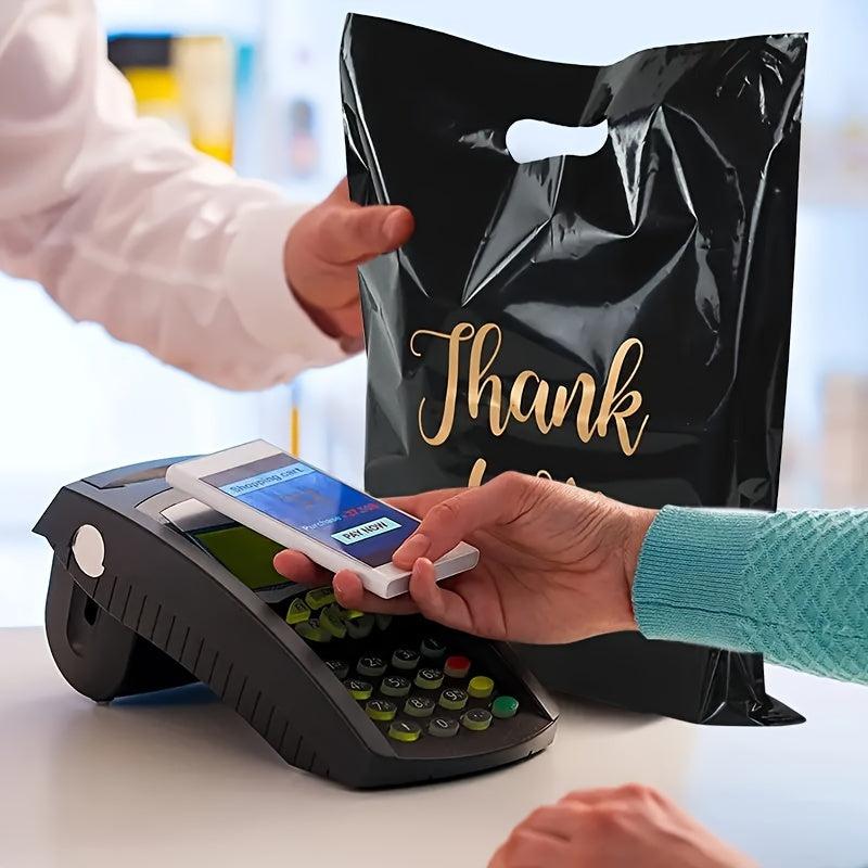 Thank You Handbag Plastic Bag Clothing Bag Gift Bag Catering Wedding Party Shop