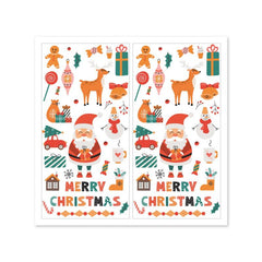 50pcs Merry Christmas Sticker & Baking Cake Label for Friends and Family