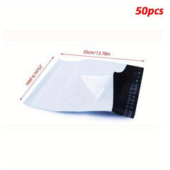50pcs Express Envelope Storage Bags Self Adhesive Sealed Plastic Packaging