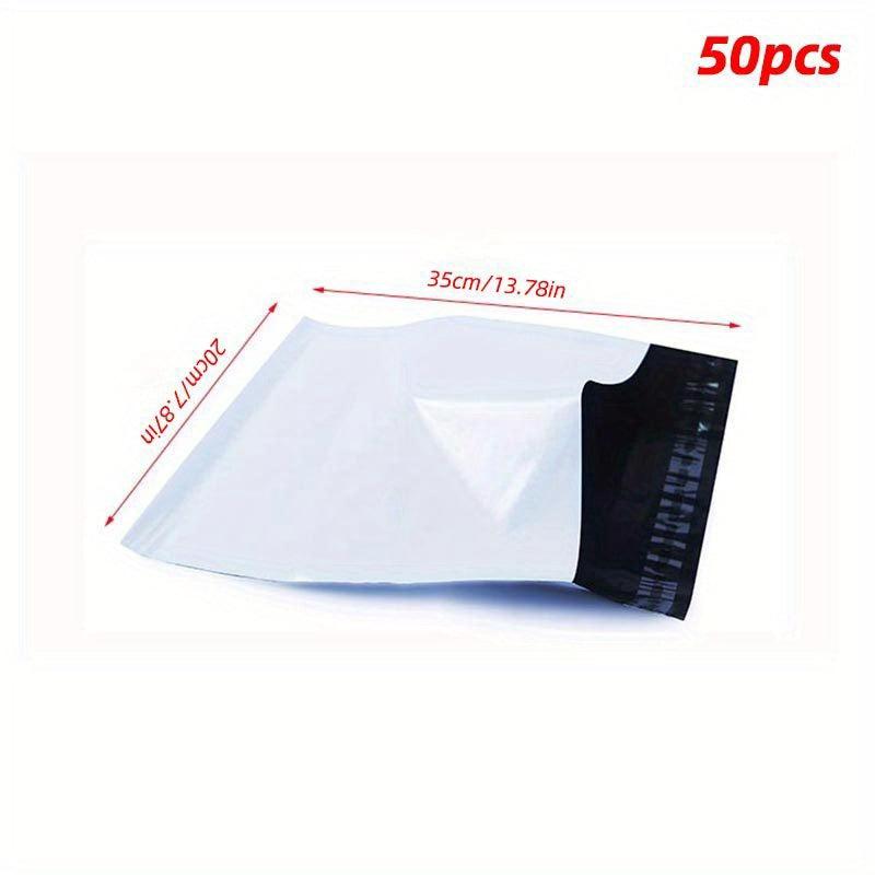 50pcs Express Envelope Storage Bags Self Adhesive Sealed Plastic Packaging