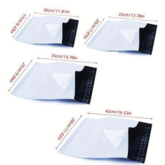 50pcs Express Envelope Storage Bags Self Adhesive Sealed Plastic Packaging