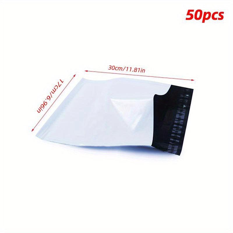 50pcs Express Envelope Storage Bags Self Adhesive Sealed Plastic Packaging