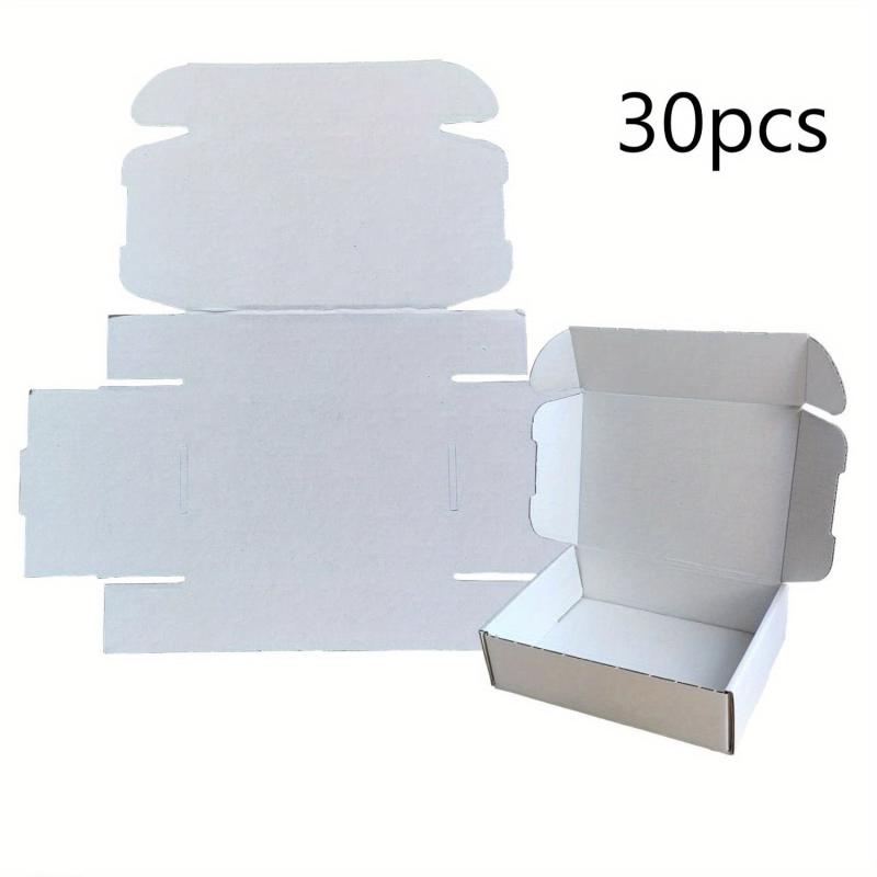 20-30pcs Corrugated Cardboard Mailer Boxes 20x32x10cm for Business Packaging