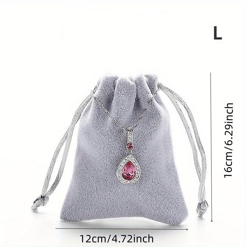Cloth Bag Jewelry Storage Accessories Drawstring Pocket