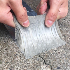 Aluminum Foil Butyl Rubber Tape High Temp Resist Waterproof Roof Pipe Crack Repa