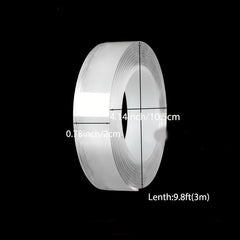 Washable Reusable Double Sided Nano Tape Adhesive