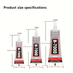 B7000 Transparent Glue for Jewelry Rhinestones Crafts Adhesive