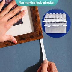20pcs Double Sided Adhesive Tape Strips - Heavy Duty Wall Sticky Stickers
