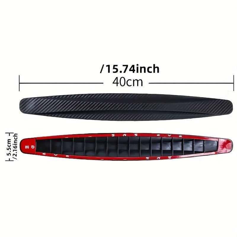2pcs Car Bumper Protector Strip Guard Corner Protection Anti-collision Styling