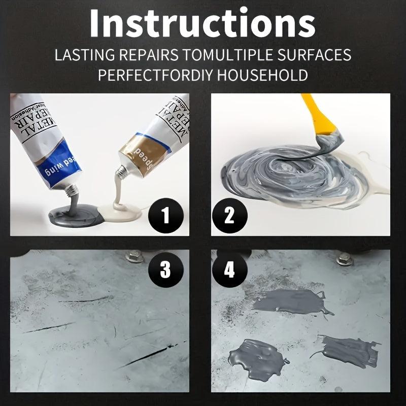 AB Magic Repair Glue High Temp Resistant Welding Metal Cast Iron Repair Agent