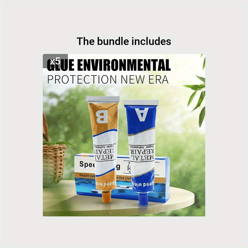 AB Magic Repair Glue High Temp Resistant Welding Metal Cast Iron Repair Agent