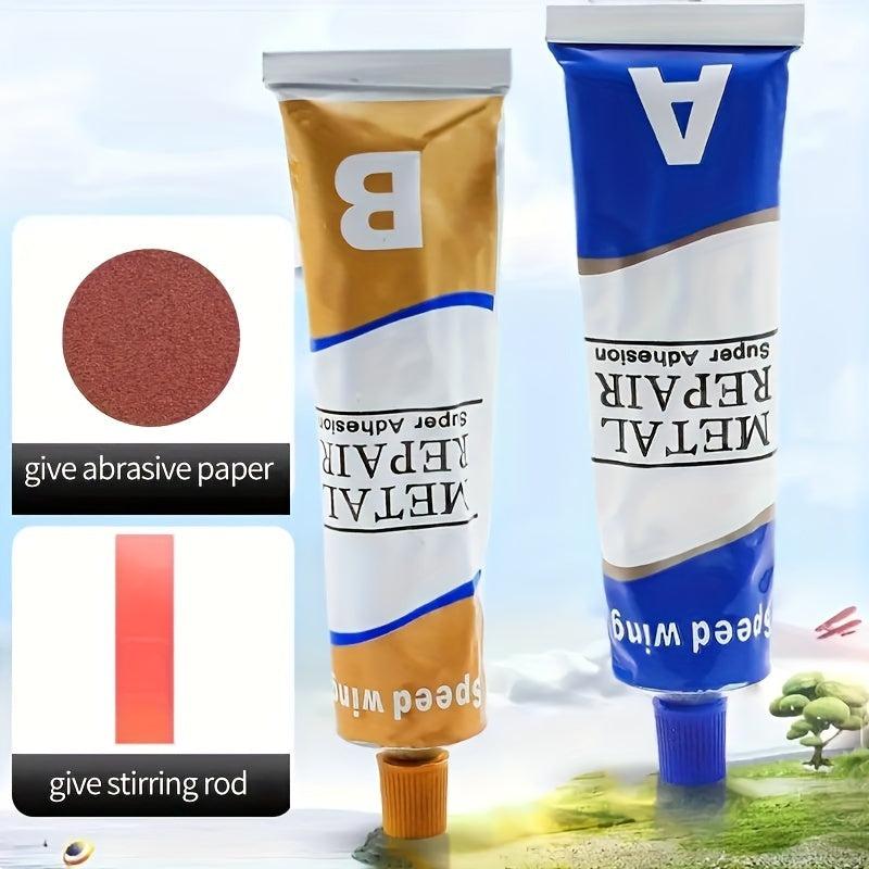 AB Magic Repair Glue High Temp Resistant Welding Metal Cast Iron Repair Agent