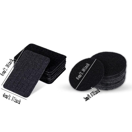 10 Pairs Adhesive Hook and Loop Fastener Tape Nylon Sticker with Glue