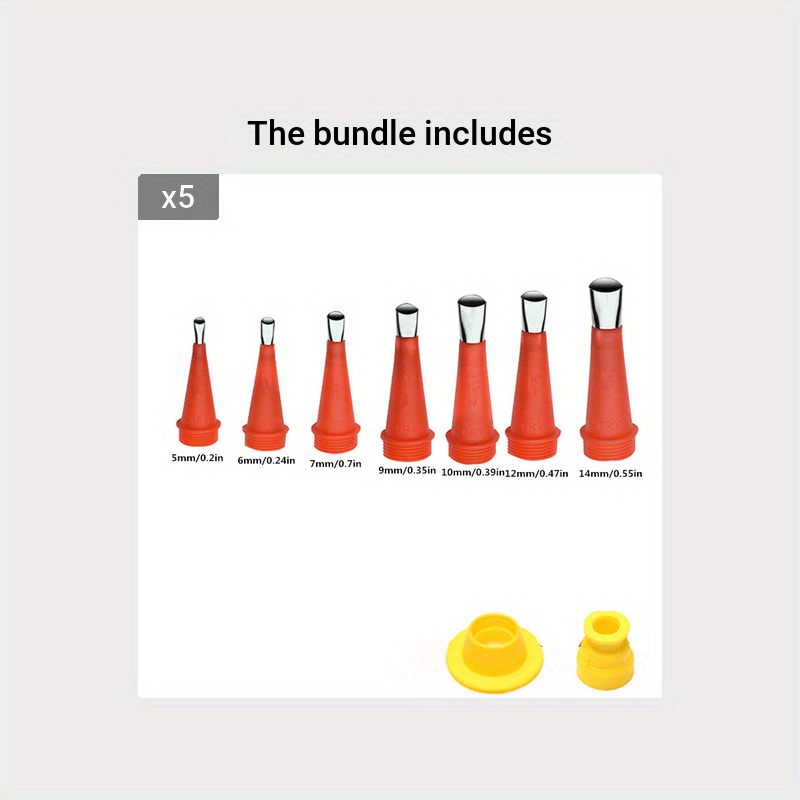 7pcs Caulking Finishing Tool Set for Kitchen & Bathroom Joints