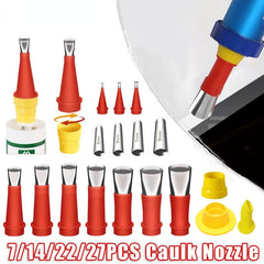7pcs Caulking Finishing Tool Set for Kitchen & Bathroom Joints