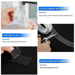 Heavy Duty Double Sided Tape Strong & Sticky Multipurpose