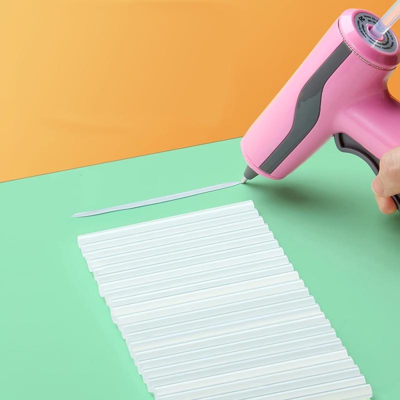 100pcs Mini Hot Glue Sticks for DIY Art Craft Repair 100mmX7mm