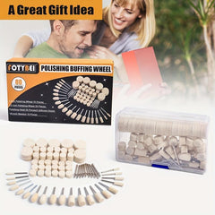 80pcs Polishing Buffing Wheel Rotary Tool Accessories