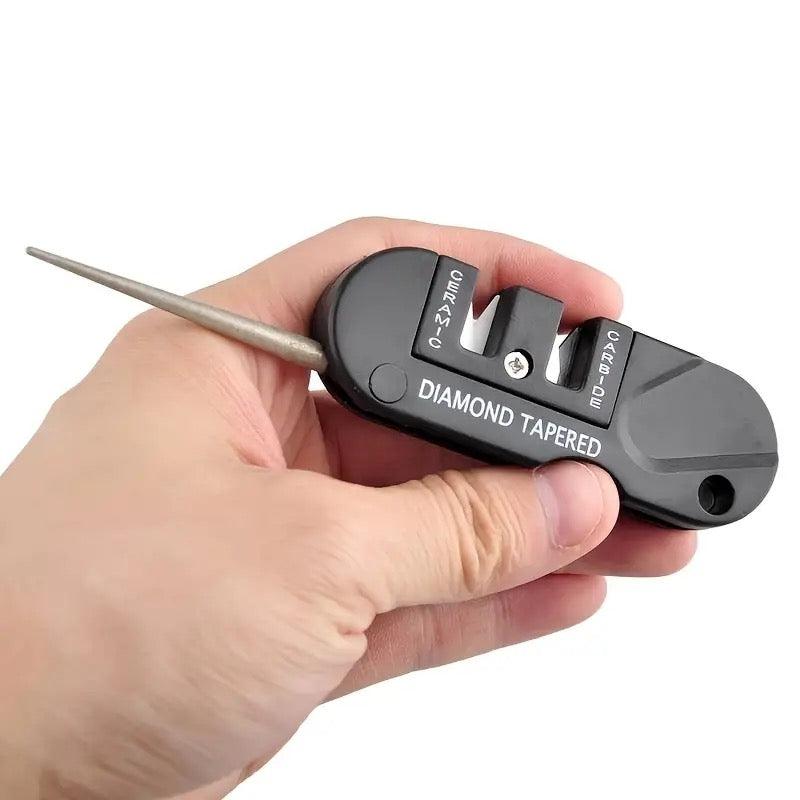 Portable 4-in-1 Knife Sharpener for Food Trucks
