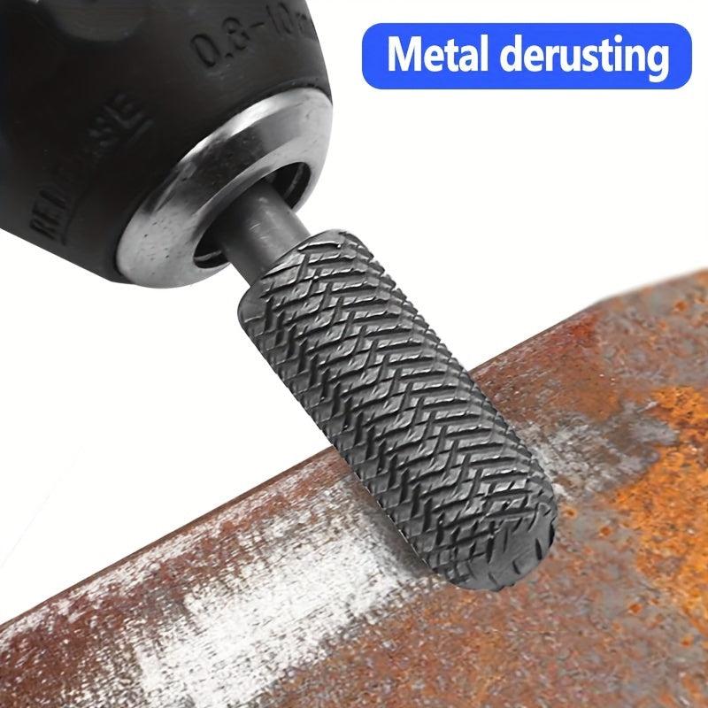 5pcs Rotary Steel File Rasp Wood Drill Bits Burrs Metal Grinding Tool