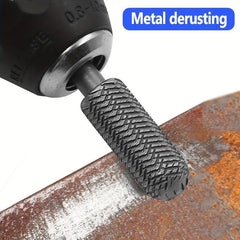 5pcs Rotary Steel File Rasp Wood Drill Bits Burrs Metal Grinding Tool